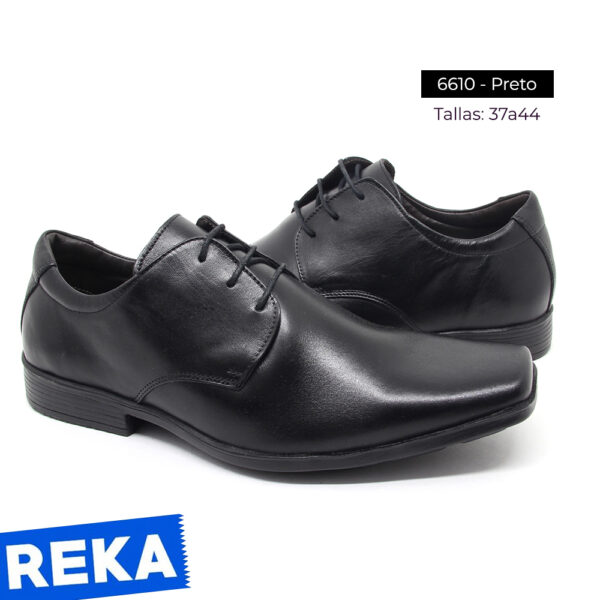 Zapato preto bruned Confort 37-44