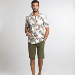 Camisa Ad. Masculina c/ Frente Abierta